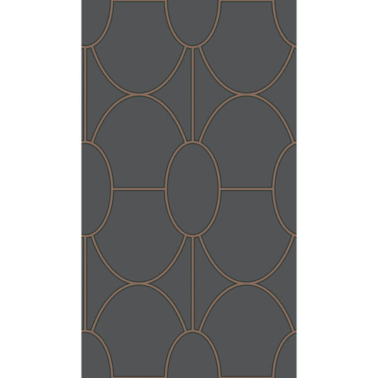 105/6029-CS RIVIERA Charcoal Cole & Son Wallpaper
