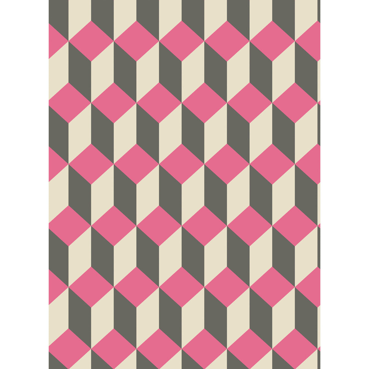105/7033-CS DELANO Pink And Black Cole & Son Wallpaper