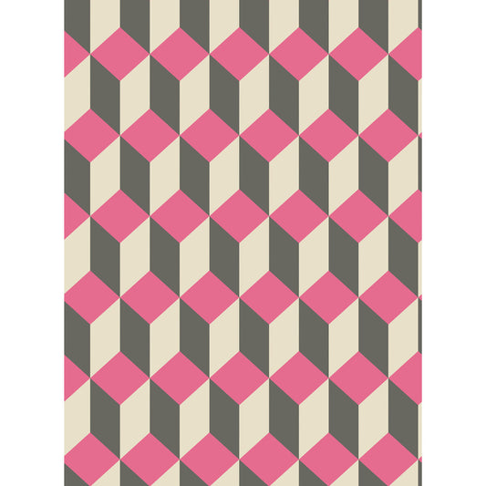 105/7033-CS DELANO Pink And Black Cole & Son Wallpaper