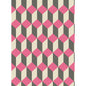 105/7033-CS DELANO Pink And Black Cole & Son Wallpaper