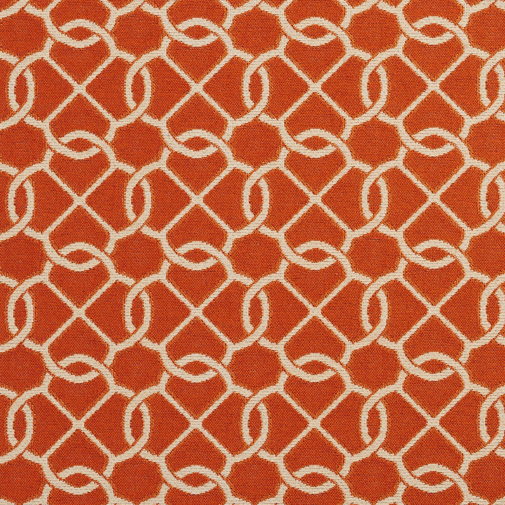 10610-02 Abstract & Geometric nan Orange & Rust Charlotte Select
