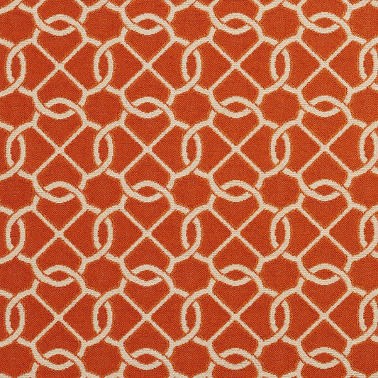 10610-02 Abstract & Geometric nan Orange & Rust Charlotte Select