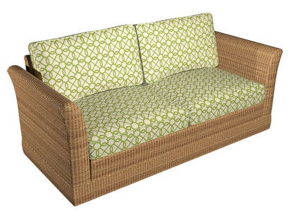 10610-03 Abstract & Geometric nan Green Charlotte Select