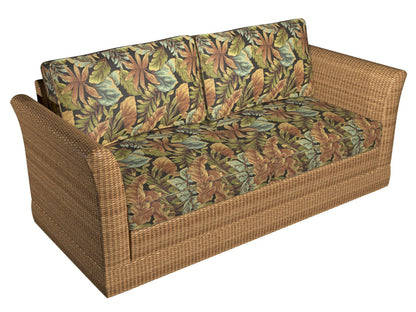 10620-02 Leaves,Tropical & Botanical nan Aqua & Teal Charlotte Select