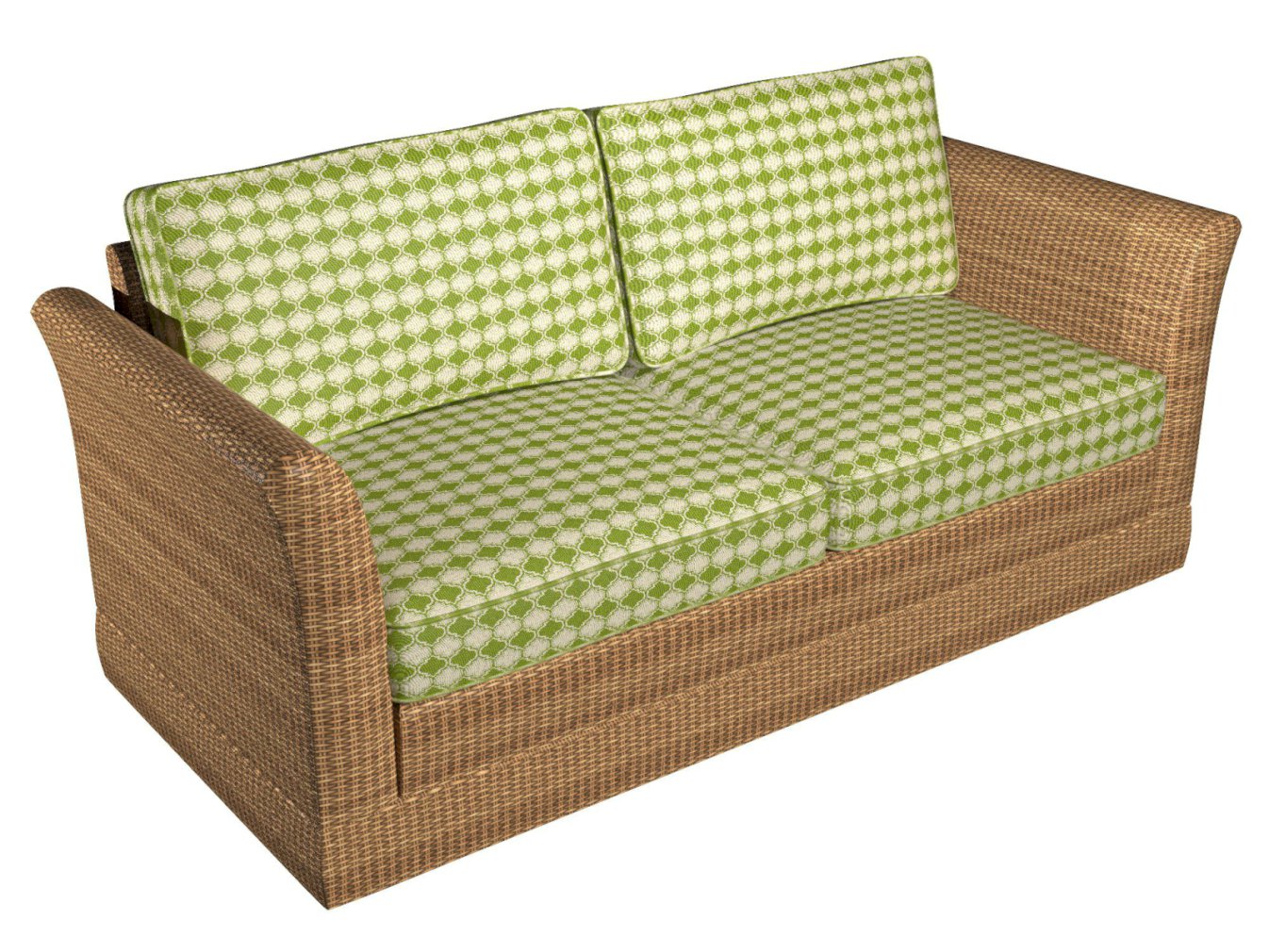10650-01 Abstract & Geometric nan Green Charlotte Select