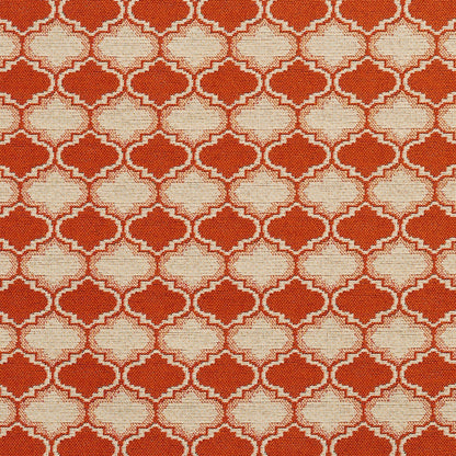 10650-03 Abstract & Geometric nan Orange & Rust Charlotte Select