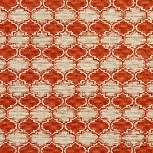 10650-03 Abstract & Geometric nan Orange & Rust Charlotte Select