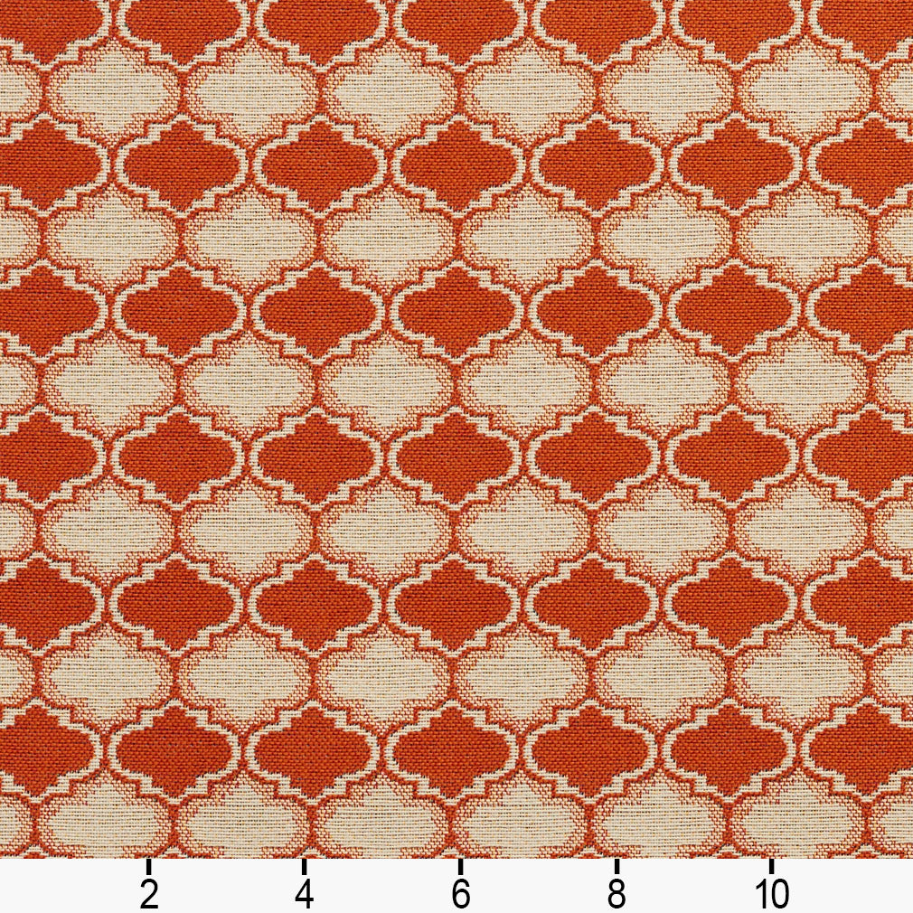 10650-03 Abstract & Geometric nan Orange & Rust Charlotte Select