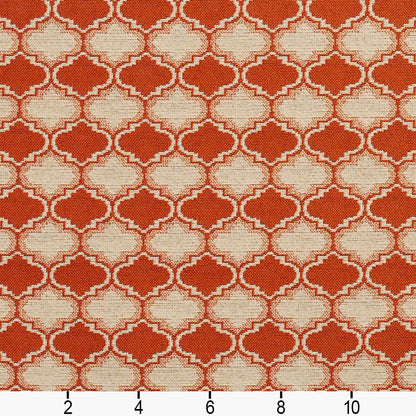 10650-03 Abstract & Geometric nan Orange & Rust Charlotte Select