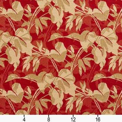 10660-01 Leaves,Tropical & Botanical nan Red & Burgundy Charlotte Select
