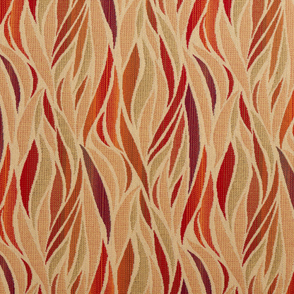 10710-01 Abstract & Geometric nan Orange & Rust Charlotte Select