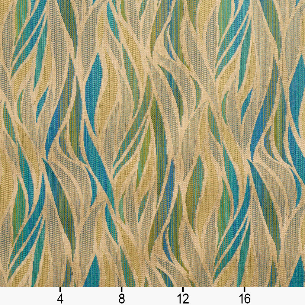 10710-02 Abstract & Geometric nan Aqua & Teal,Green Charlotte Select
