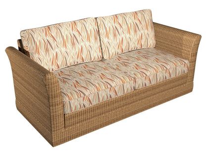 10710-05 Abstract & Geometric nan Orange & Rust Charlotte Select