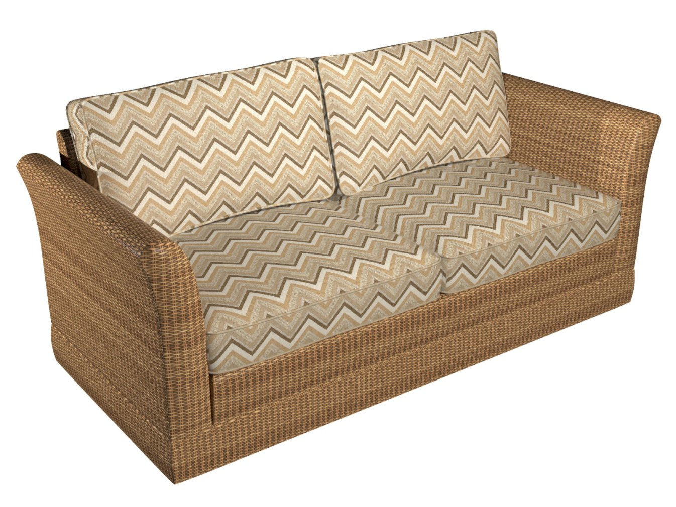 10730-02 Abstract & Geometric,Herringbone & Chevron nan Brown Charlotte Select