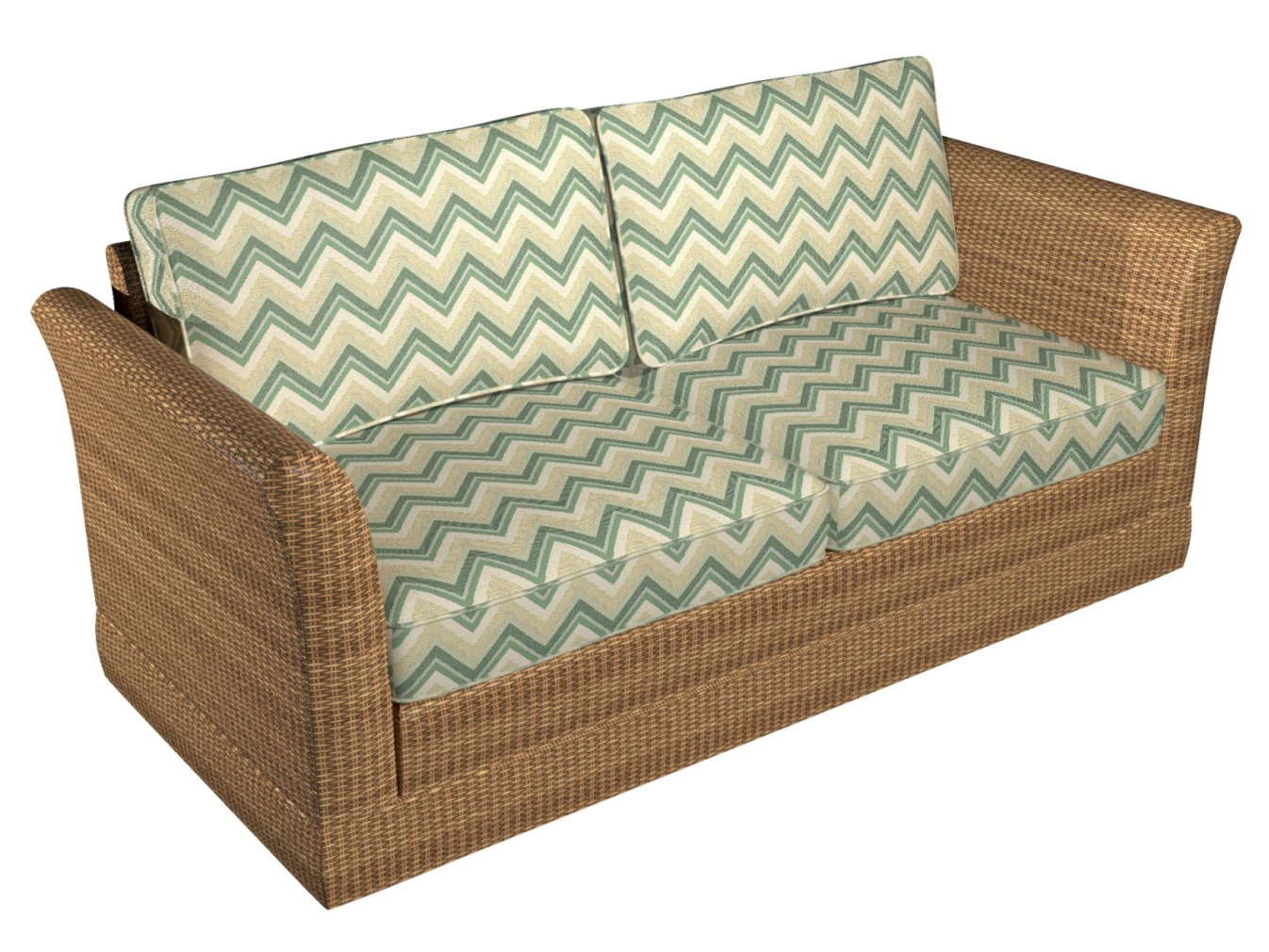 10730-03 Abstract & Geometric,Herringbone & Chevron nan Green Charlotte Select