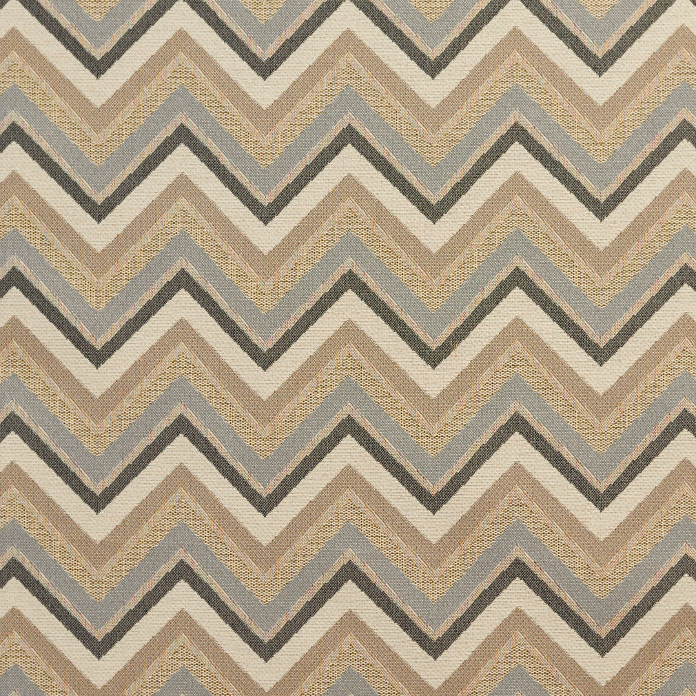10730-04 Abstract & Geometric,Herringbone & Chevron nan Grey & Silver Charlotte Select