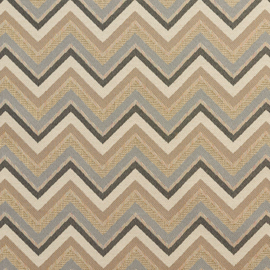 10730-04 Abstract & Geometric,Herringbone & Chevron nan Grey & Silver Charlotte Select