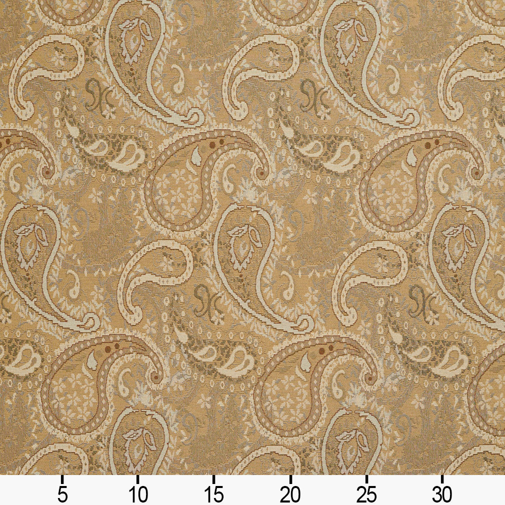 10740-02 Paisley nan Gold & Yellow Charlotte Select