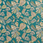 10750-02 Leaves,Tropical & Botanical nan Aqua & Teal Charlotte Select