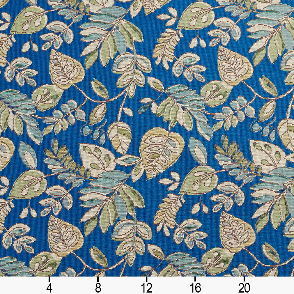 10750-04 Leaves,Tropical & Botanical nan Blue Charlotte Select