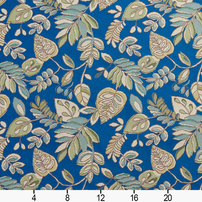 10750-04 Leaves,Tropical & Botanical nan Blue Charlotte Select