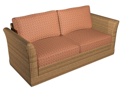 10760-05 Abstract & Geometric nan Orange & Rust Charlotte Select