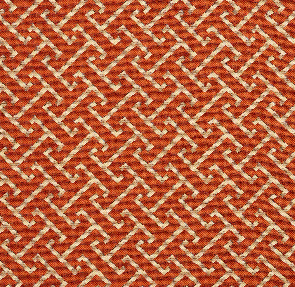 10760-05 Abstract & Geometric nan Orange & Rust Charlotte Select