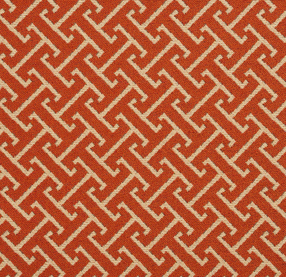 10760-05 Abstract & Geometric nan Orange & Rust Charlotte Select