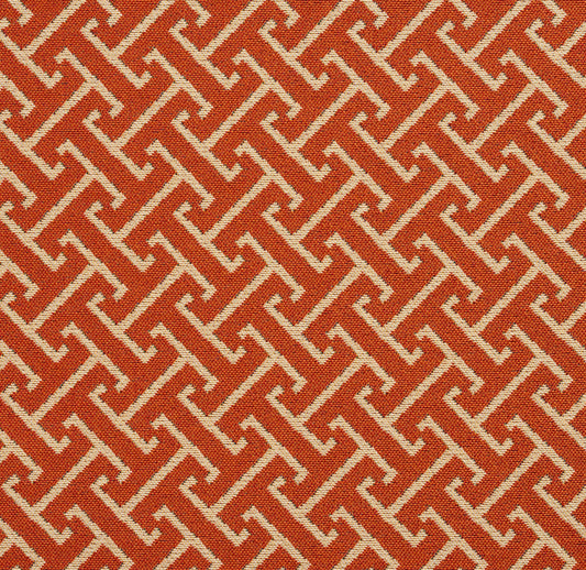 10760-05 Abstract & Geometric nan Orange & Rust Charlotte Select