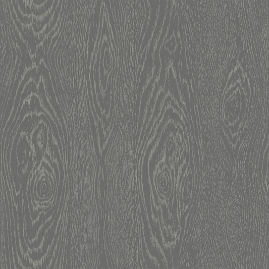 107/10046-CS WOOD GRAIN Black And Silver Cole & Son Wallpaper