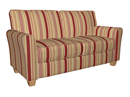 10810-01 Stripe nan Red & Burgundy Charlotte Select
