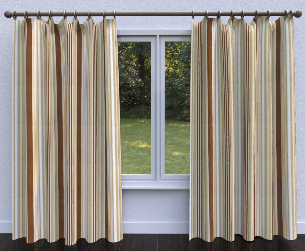 10810-03 Stripe nan Brown,Green Charlotte Select