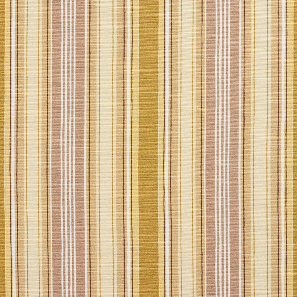 10860-02 Stripe nan Brown,Gold & Yellow Charlotte Select