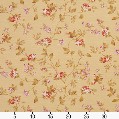 10890-01 Floral nan Gold & Yellow,Orange & Rust Charlotte Select