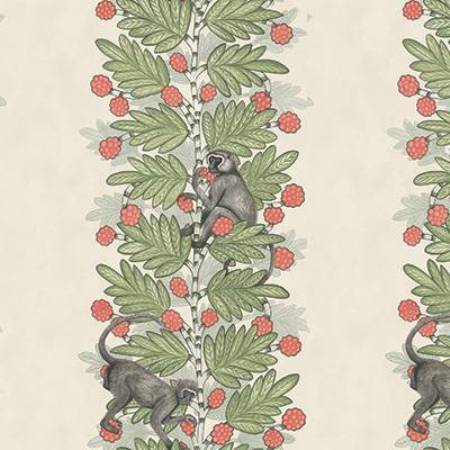 109/11051-CS ACACIA Green Coral Berries Cole & Son Wallpaper