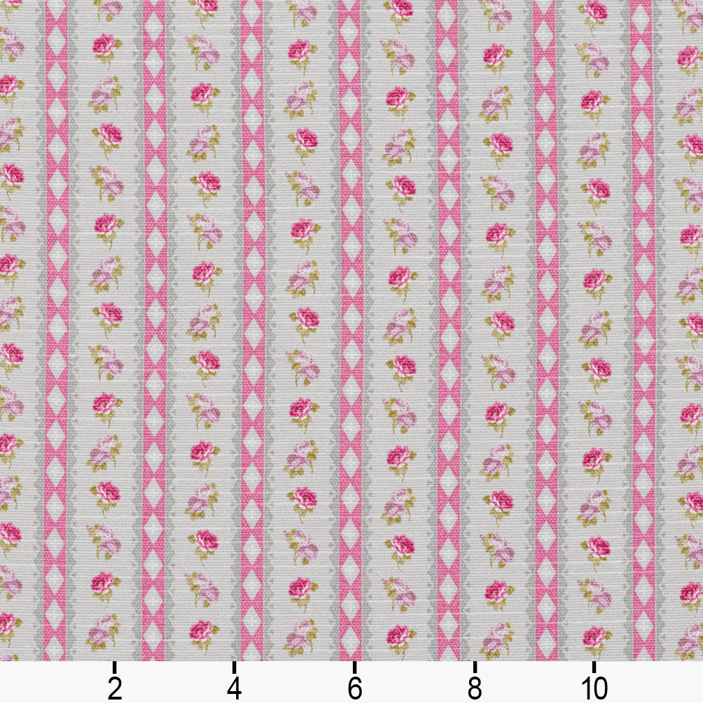 10920-01 Small Scale,Stripe nan Green,Pink Charlotte Select
