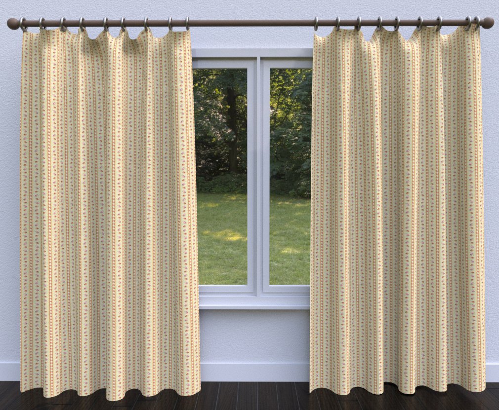 10920-02 Small Scale,Stripe nan Gold & Yellow,Orange & Rust Charlotte Select