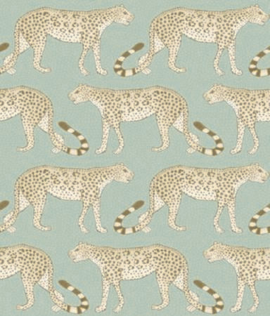 109/2009-CS LEOPARD WALK Olive White Cole & Son Wallpaper