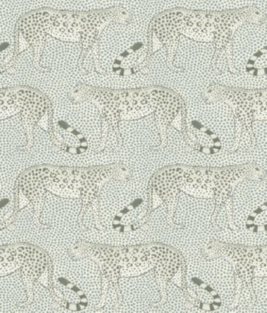 109/2011-CS LEOPARD WALK Black White Cole & Son Wallpaper