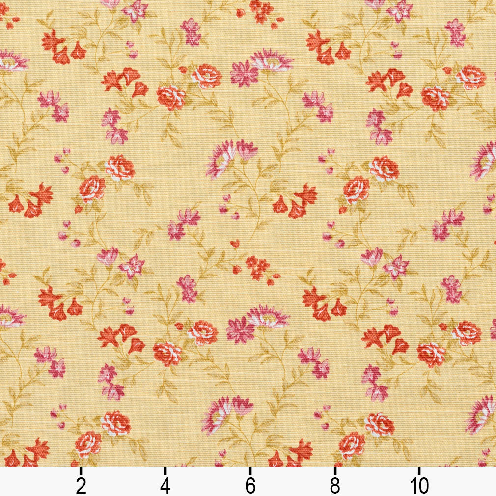 10930-02 Floral nan Gold & Yellow,Orange & Rust Charlotte Select