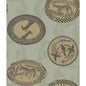 109/4021-CS MATRINAH Old Olive Cole & Son Wallpaper