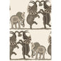 109/8036-CS SAFARI DANCE NEUTRAL & CHARCOAL COLE & SON Wallpaper