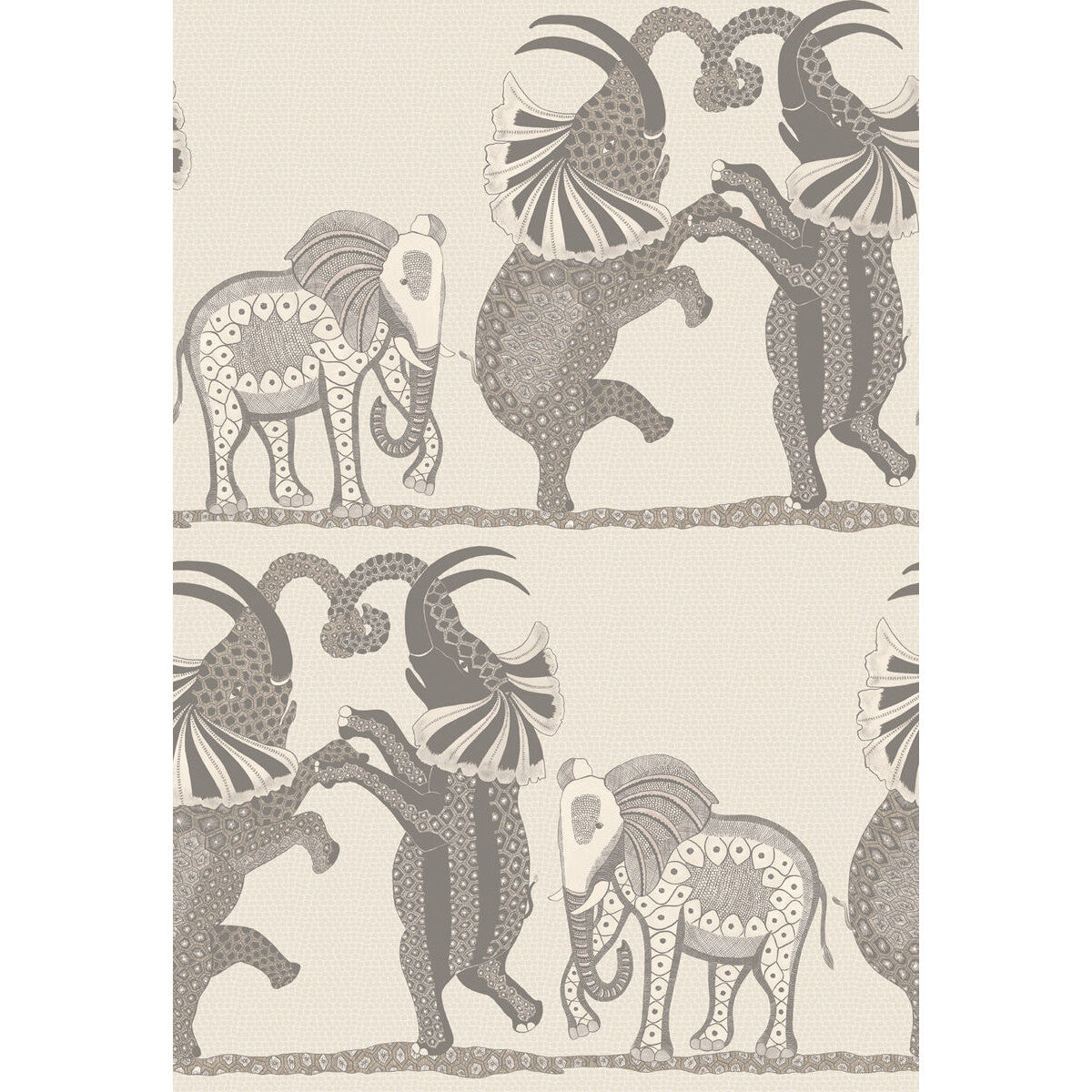 109/8037-CS SAFARI DANCE PALE STONE & GREY COLE & SON Wallpaper