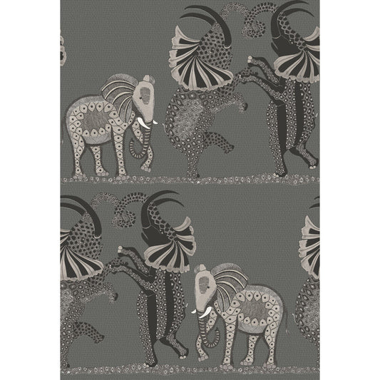 109/8039-CS SAFARI DANCE CHARCOAL BLACK & WHITE COLE & SON Wallpaper