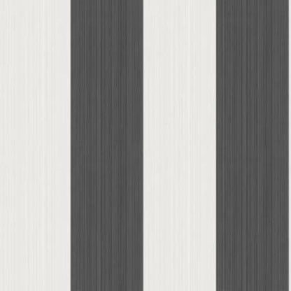 110/4025-CS JASPE STRIPE Black + White Cole & Son Wallpaper