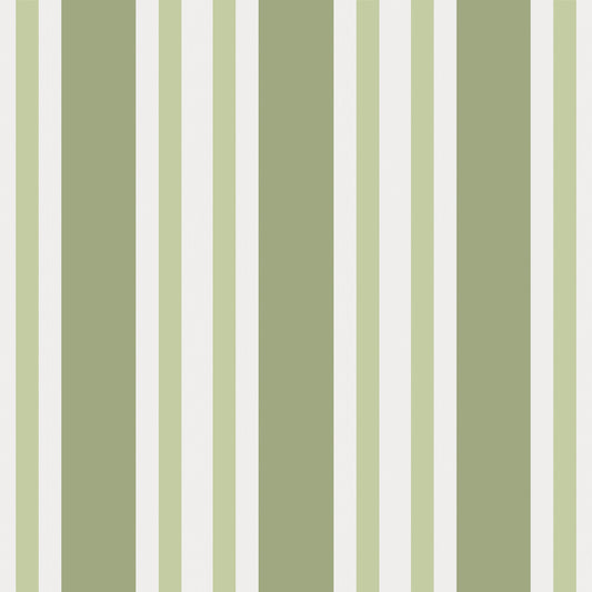 110/1003-CS POLO STRIPE LEAF GREEN COLE & SON Wallpaper