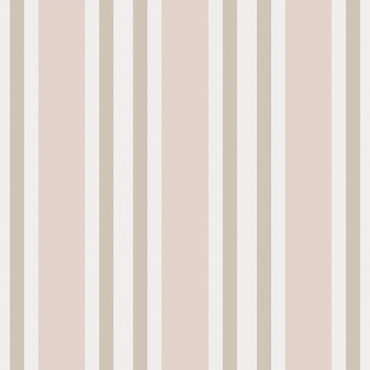 110/1004-CS POLO STRIPE SOFT PINK COLE & SON Wallpaper