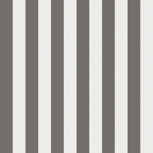 110/3016-CS REGATTA STRIPE BLACK/WHITE/LINEN COLE & SON Wallpaper