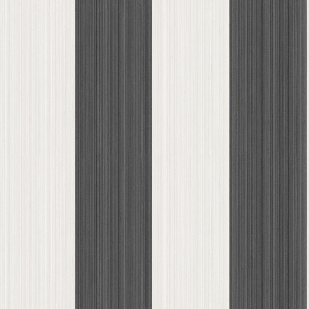 110/4025-CS JASPE STRIPE Black + White Cole & Son Wallpaper