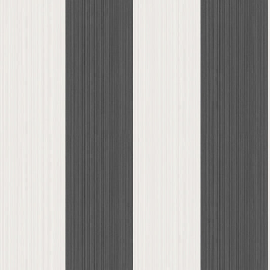 110/4025-CS JASPE STRIPE Black + White Cole & Son Wallpaper